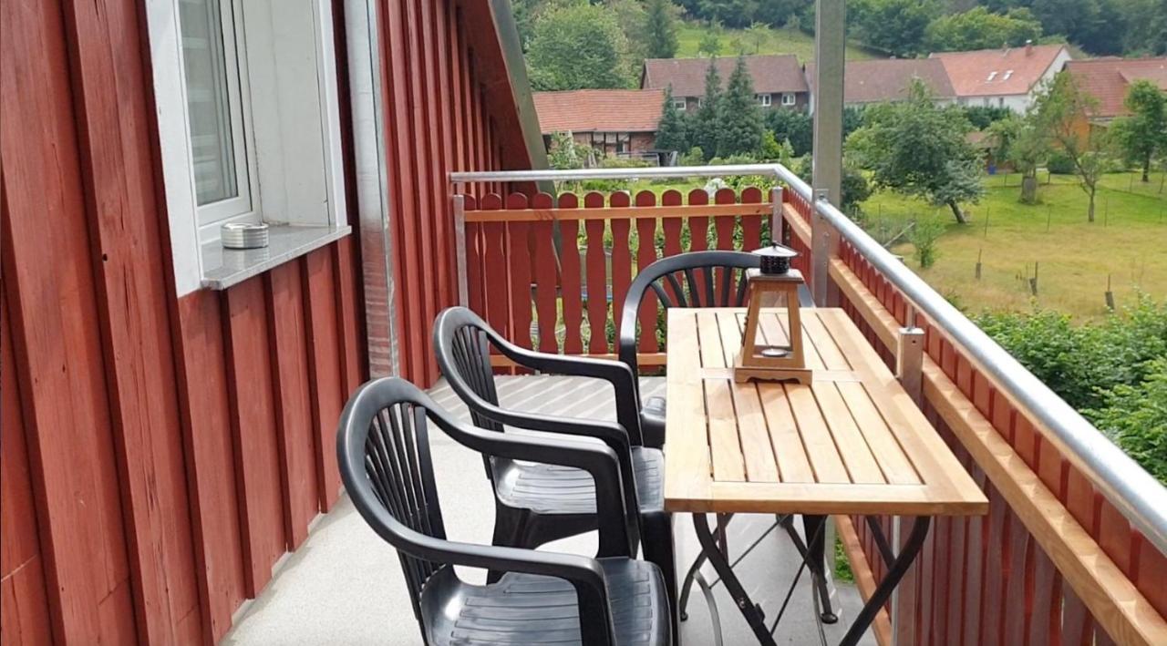 Fewo Mit Balkon Direkt Am Wald Und Wanderweg Ruhe Pur 2 Og Bad Sachsa Εξωτερικό φωτογραφία